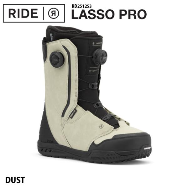 25-26 RIDE ライド スノーボードブーツ LASSO PRO DUST ラッソプロ メンズ ...