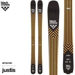アウトレット スキー板 板のみ ブラッククロウズ 20-21 BLACKCROWS JUSTIS ジャスティス オールテレイン 日本正規品｜boomsports-ec