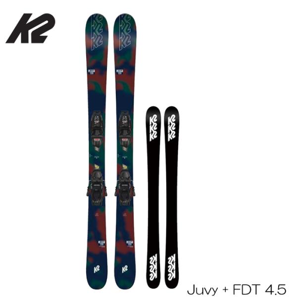 ケーツ スキー板 23-24 K2 JUVY +  FDT4.5 ジャビー ジュニア 子供用 スキー...