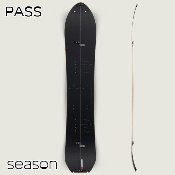 【即出荷】スノーボード 板 23-24 season eqpt シーズン パス PASS スプリット...