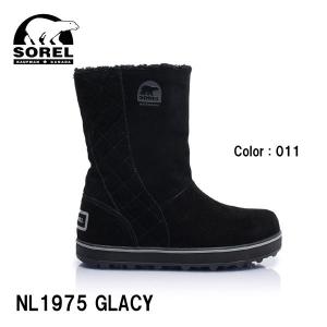 ソレル レディース スノーブーツ グレイシー Sorel Glacy NL1975 011 ムートン ウィーンターブーツ 防寒ブーツ