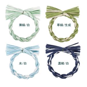 しめ縄 紙リース 外径約14cm【1個入】お正...の詳細画像3