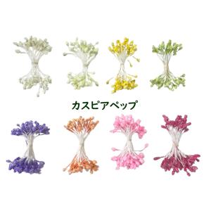 カスピアペップ　花芯（40本入）フラワーペップ　花　おしべ めしべ　つまみ細工 アートフラワー資材　