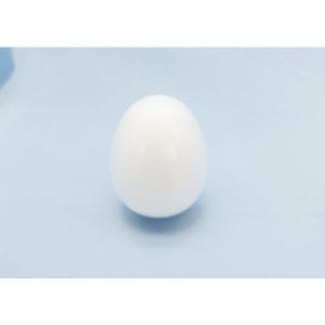 発泡スチロール　タマゴ球　Φ45mm　H57mm　1個　[手芸][工作][起き上がりこぼし][お雛様][ディスプレイ]