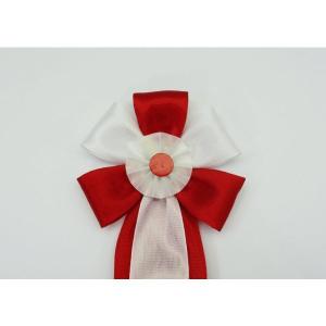 徽章リボン 中旭光リボン サイズ:花径Φ70m...の詳細画像1