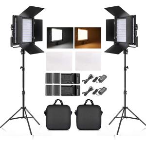 撮影用ライト 200LED 照明 撮影ライト 2色暖 白光対応