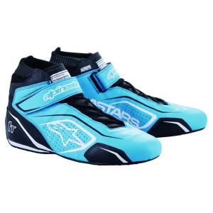 alpinestars(アルパインスターズ) レーシングシューズ TECH-1 T V3 SHOES(サイズUSD：9) 7912 LIGHT BLUE BLACK WHITE [FIA8856-2018公認]｜bootspot