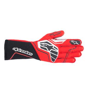 alpinestars(アルパインスターズ) レーシンググローブ TECH-1 ZX V4 GLOVE Lサイズ 13 BLACK RED [FIA8856-2018公認]｜bootspot