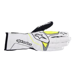 alpinestars(アルパインスターズ) カートグローブ TECH-1 KX V3 GLOVES Lサイズ 255 WHITE YELLOW FLUO｜bootspot