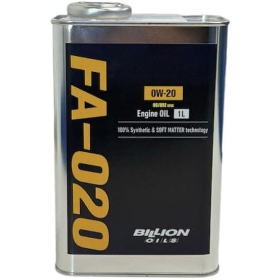 BILLION(ビリオン) OILS 86/BRZ専用エンジンオイル FA-020 0W-20 (1...
