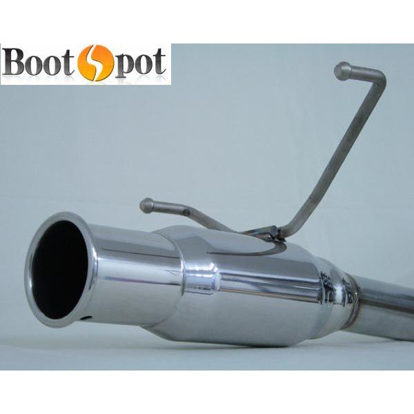 ステンレス砲弾マフラー CR-Z DAA-ZF1 (H22/2〜) 89.1Φ-70Φ（SUS304...