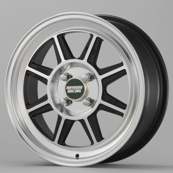 ハヤシレーシング ハヤシストリートホイール TYPE STF 16インチX6.5J 4H/100 +...