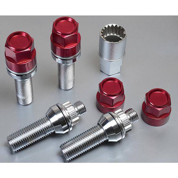 KYO-EI レデューラレーシング ボルト M14×P1.25 17HEX 60°首下40mm ブル...