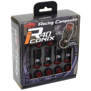 キョーエイ（KYO-EI) レーシングコンポジット R40 iCONIX(樹脂キャップ付) M12×...