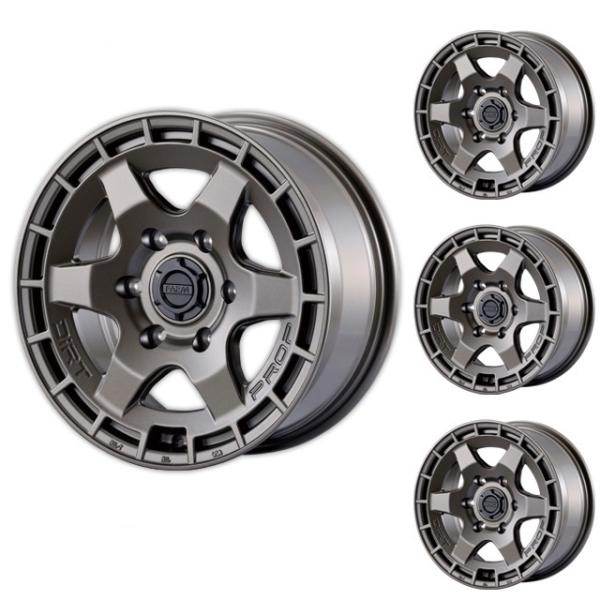 モーターファーム DIRT PROP 16x7.0J   6H/139.7　+38 マットブロンズ ...