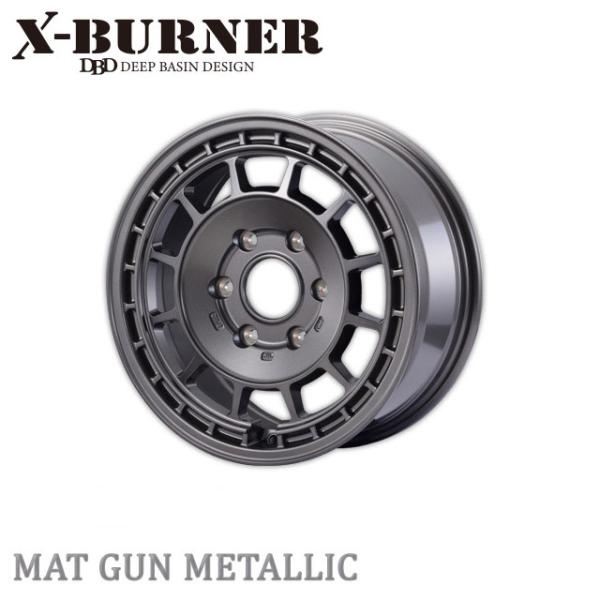 モーターファーム X-BURNER 16x7.0J   6H/139.7　+38 ガンメタリック (...