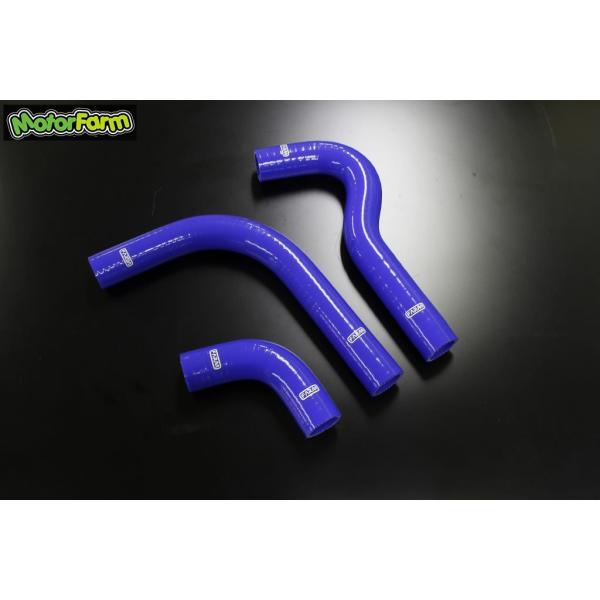 Motor Farm (モーターファーム) ラジエターシリコンホース　ジムニー JA11　ブル-