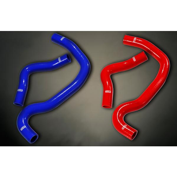 Motor Farm (モーターファーム) ラジエターシリコンホース　ジムニー JB64　レッド