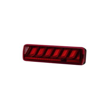 花魁 OIRAN JAPAN トラック用LEDテールランプ COMBO炎V レッドレンズ/グロスブラ...