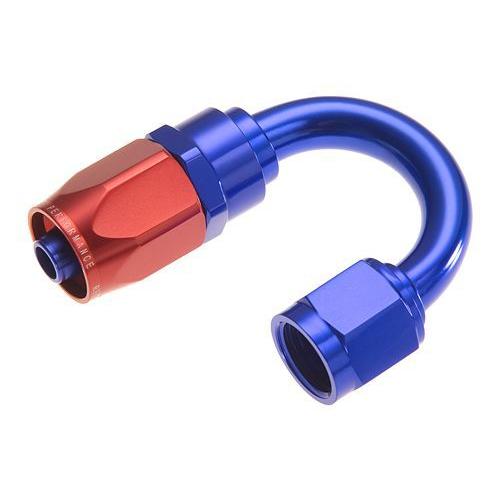 フィッティング ホースエンド #08 ベンド 120° RED/BLUE