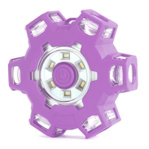 Wagan 携帯型非常用三角表示板 FRED LIGHT PRO PURPLE(フレッドライトプロパープル) 三角表示板の代用品・パワーライト [4340-P8]｜bootspot