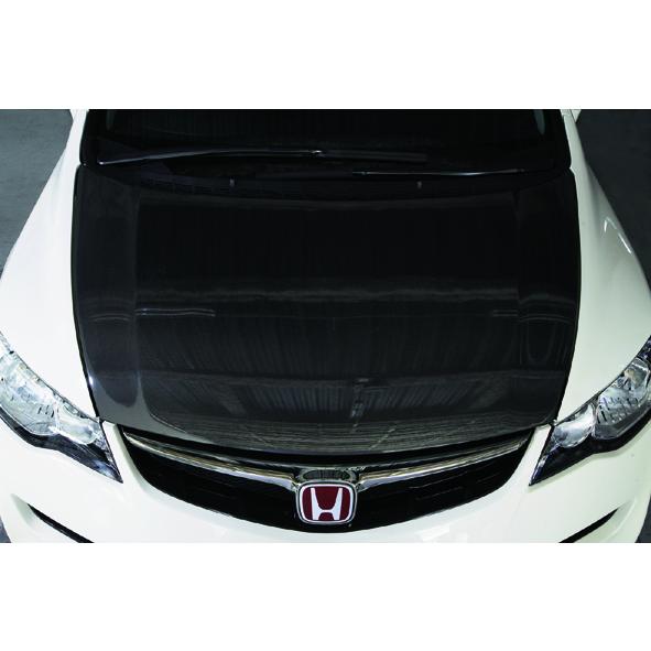 SPOON スプーン カーボンボンネット シビック FD2 K20A ［60100-FD2-001］...