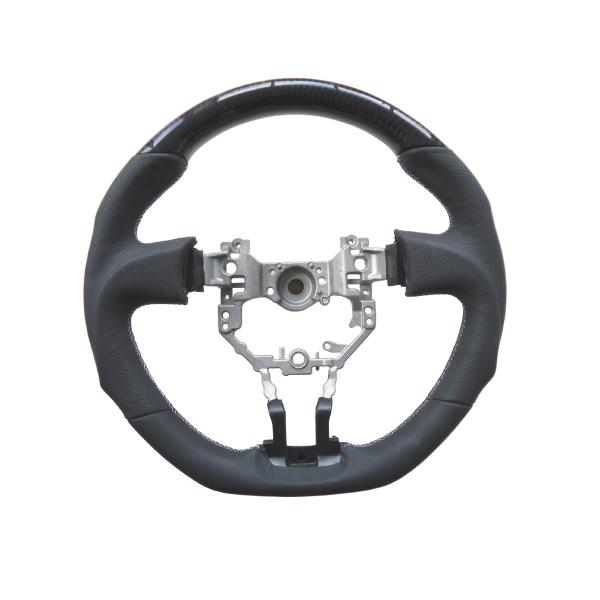 トヨタ 86(ZN6) 前期用 ステアリング (カーボン＆レザー)