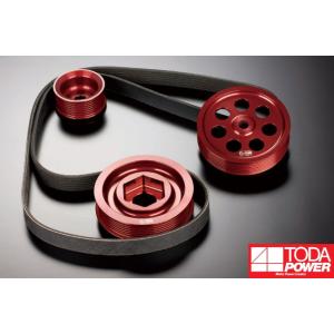 戸田レーシング 軽量フロントプーリーKIT 13810-DC5-HAC ホンダ インテグラTypeR...