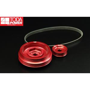 戸田レーシング 軽量フロントプーリーKIT 13810-JW5-HAC ホンダ S660 JW5 (...