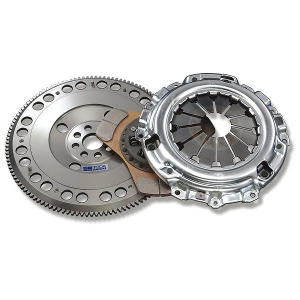 戸田レーシング 超軽量クロモリフライホイール&amp;クラッチKIT(メタルディスク) 26000-K20-...