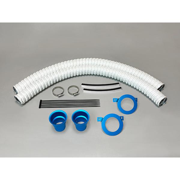 TMスクエア フォグリプレイスエアファンネルキット アルミファンネル＆ステー(ブルー) スイフトスポ...