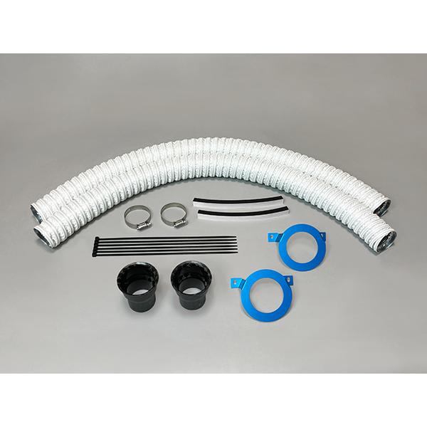 TMスクエア フォグリプレイスエアファンネルキット カーボンファンネル＆ステー(ブルー) スイフトス...