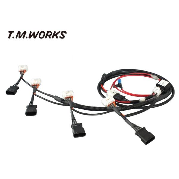 T.M.WORKS 新型ダイレクトパワーハーネス アルファード AGH30W 2AR-FE (11'...