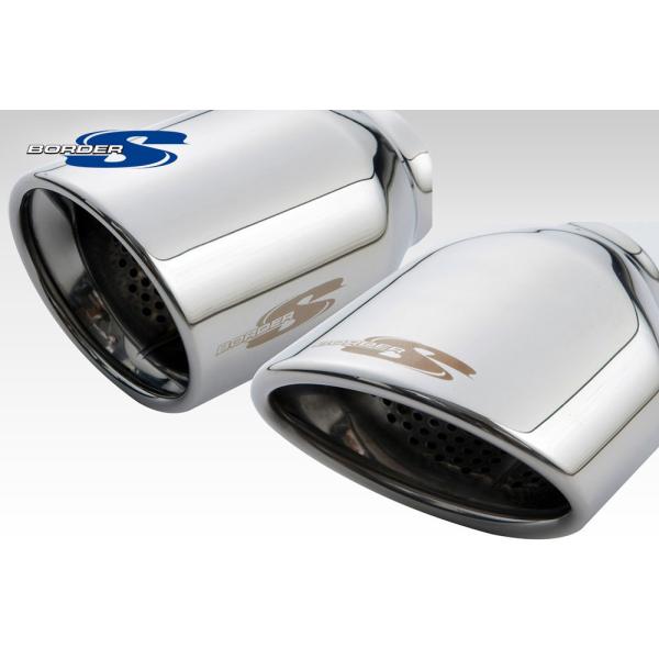 5ZIGEN BORDER-Sマフラー トヨタ ハリアー CBA-ACU30W/35W (2AZ-F...