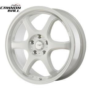 5ZIGEN/5次元 CANNONBALL ホイール ホワイト 16インチ×7J＋40 5H100 入 