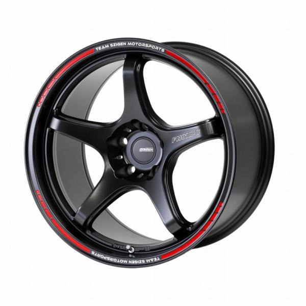 5ZIGEN FN01R-C GT25 18インチX10.5J 5H/114.3 +15 セミグロス...