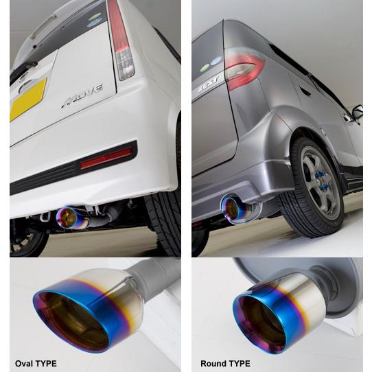 5ZIGEN MINX（ミンクス）マフラー ダイハツ ムーブ ABA-L160S (EF-VE) H...