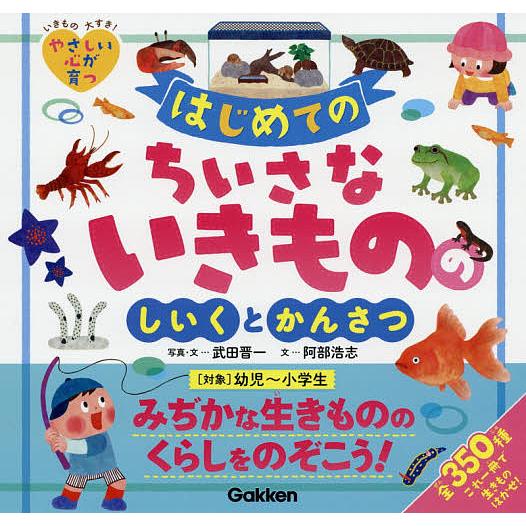 はじめてのちいさないきもののしいくとかんさつ 全350種/武田晋一/・文阿部浩志/今井久恵
