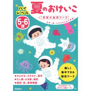 ハイレベル夏のおけいこ　文字・数・ちえをまとめて学習！　５〜６歳