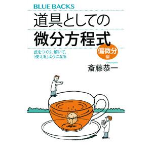 道具としての微分方程式 偏微分編/斎藤恭一