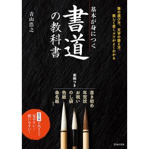 基本が身につく書道の教科書 美しく書くコツがよくわかる/青山浩之｜boox