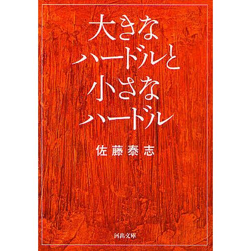 大きなハードルと小さなハードル/佐藤泰志