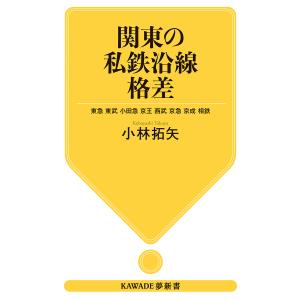 関東の私鉄沿線格差 東急 東武 小田急 京王 西武 京急 京成 相鉄/小林拓矢｜boox