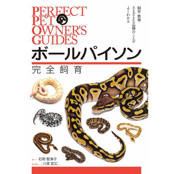 ボールパイソン完全飼育 飼育・繁殖・さまざまな品種のことがよくわかる/石附智津子/川添宣広