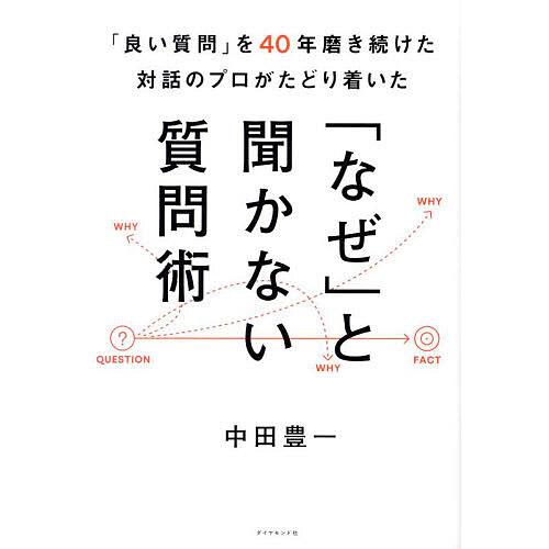 「良い質問」を40年磨き続けた対話のプロがたどり着いた「なぜ」と聞かない質問術/中田豊一