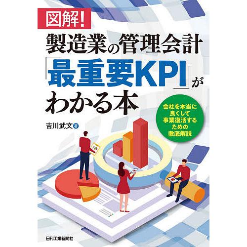 図解!製造業の管理会計「最重要KPI」がわかる本 会社を本当に良くして事業復活するための徹底解説/吉...