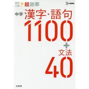 高校入試超効率中学漢字・語句1100+文法40