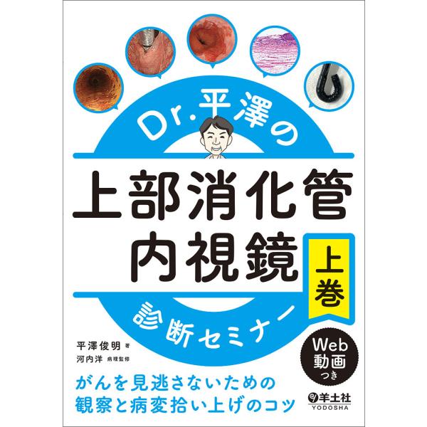 Dr.平澤の上部消化管内視鏡診断セミナー がんを見逃さないための観察と病変拾い上げのコツ 上巻/平澤...