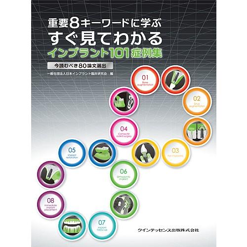 重要8キーワードに学ぶすぐ見てわかるインプラント101症例集 今読むべき80論文選出/日本インプラン...