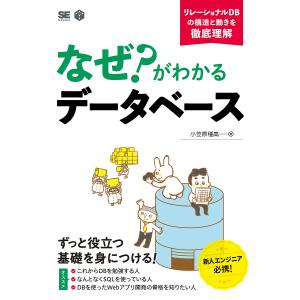 なぜ?がわかるデータベース リレーショナルDBの構造と動きを徹底理解/小笠原種高｜boox